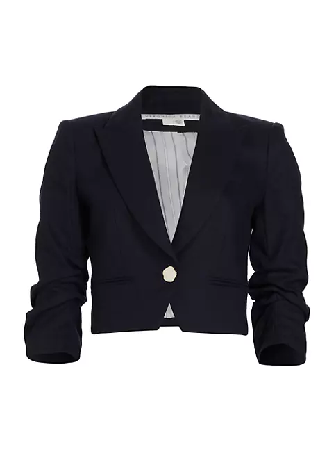 Louis Vuitton Embossed Monogram Single-Breasted Jacket BLACK. Size 48