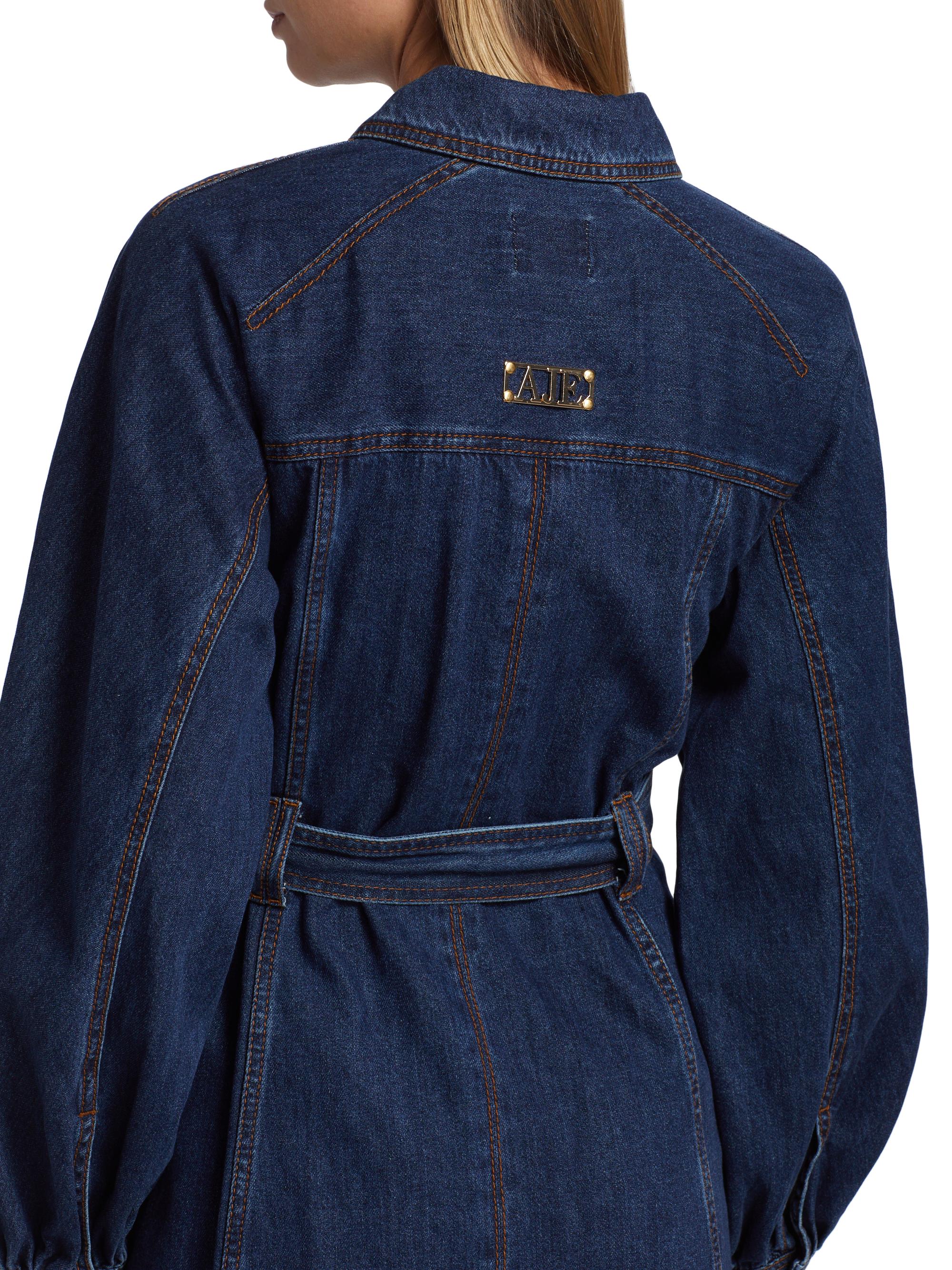 Aje Colorado Denim Midi Shirtdress | Saks Fifth Avenue
