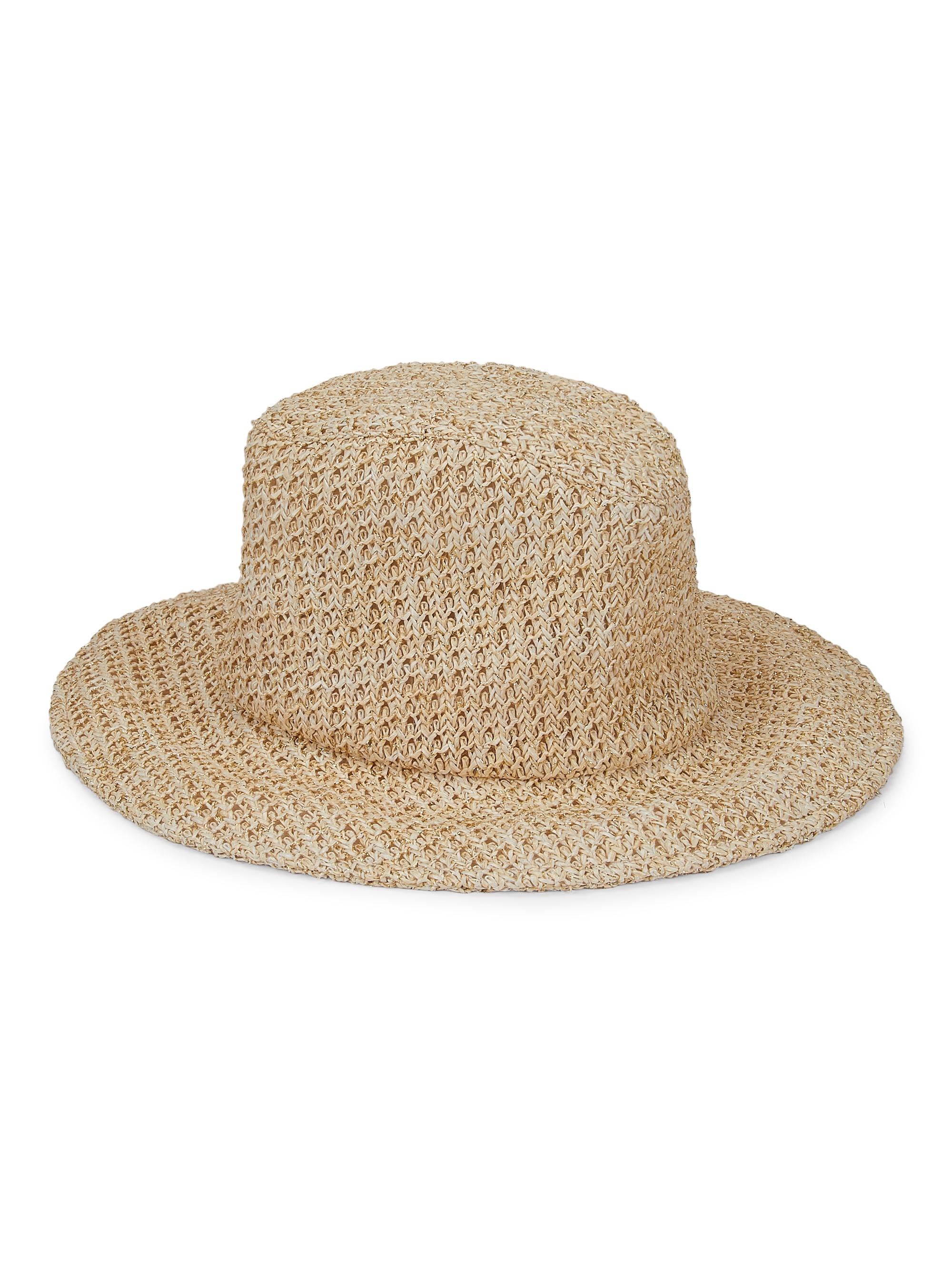 Eugenia Kim Women's Jordana Packable Sunhat - Cream Gold