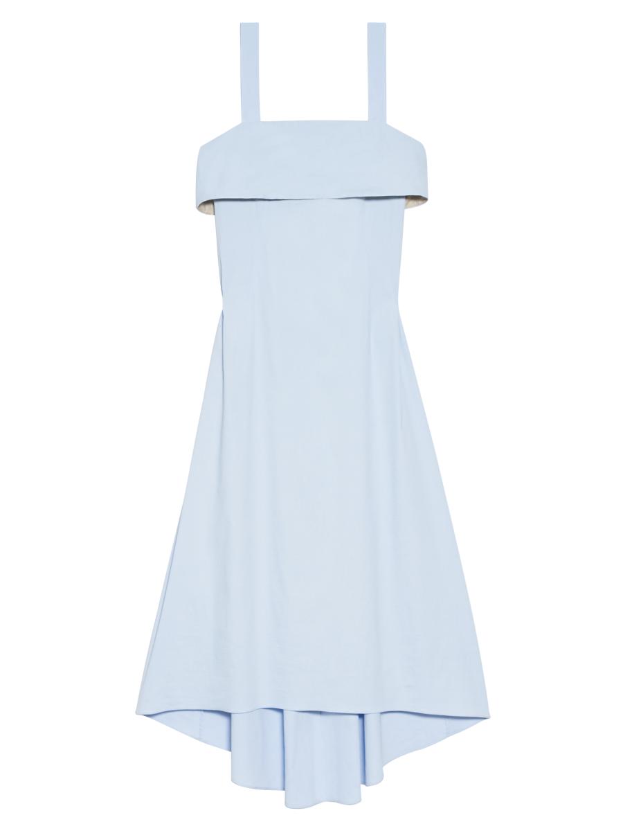 Theory Linen-Blend Midi-Dress | Saks Fifth Avenue