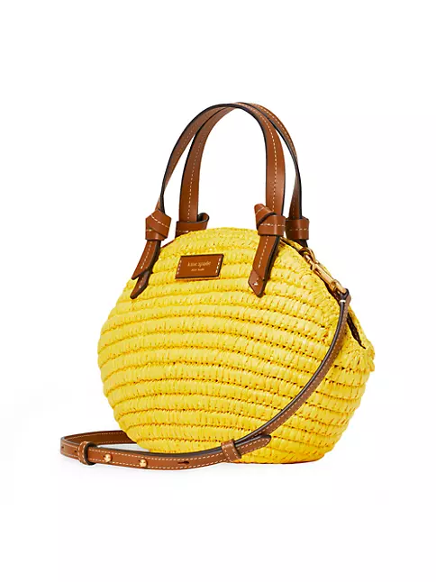 Round Straw Handbag and Crossbody Styles | Leah