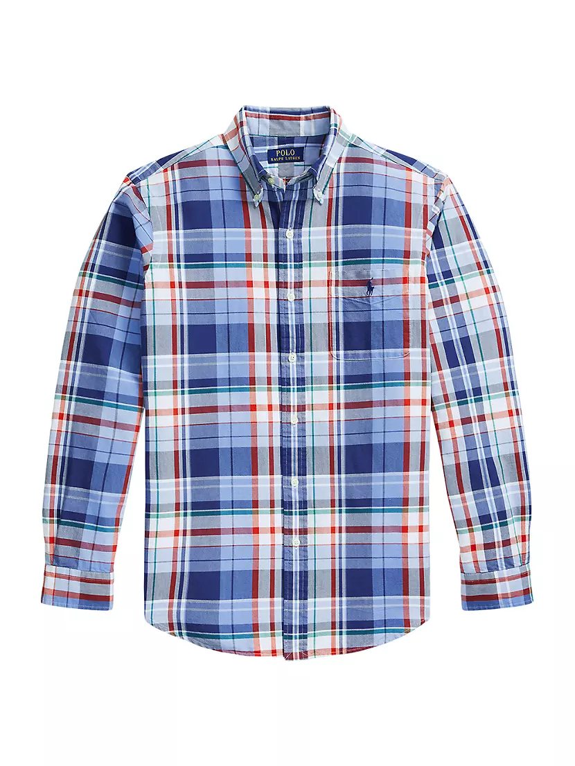 Shop Polo Ralph Lauren Plaid Button-Down Shirt