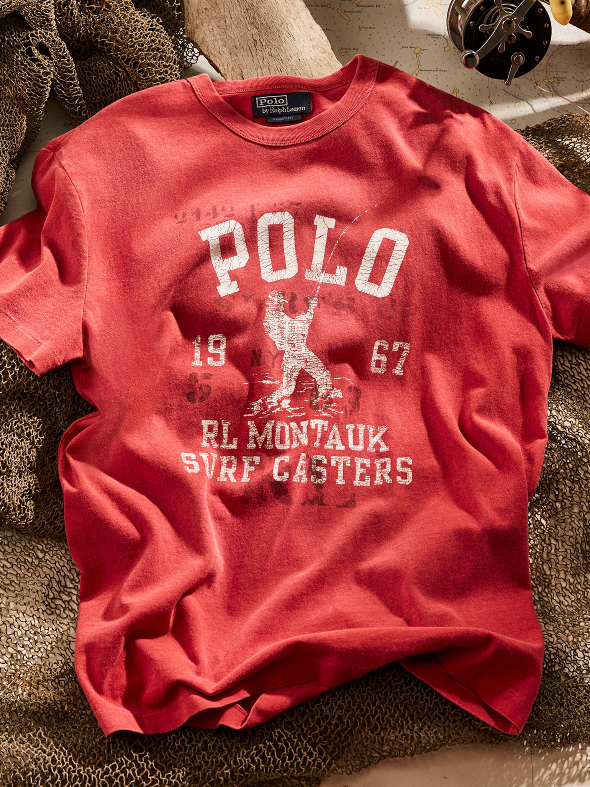 タグ付き　ラルフローレン Polo Ralph Lauren Logo Cotton T-Shirt | Saks Fifth Avenue