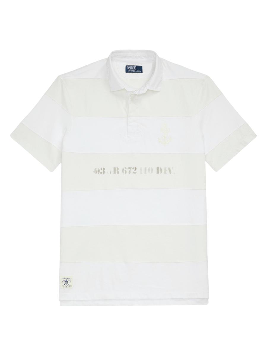 Polo Ralph Lauren Striped Graphic Polo | Saks Fifth Avenue