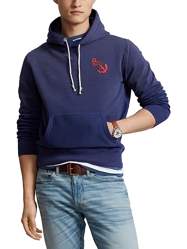 Shop Polo Ralph Lauren Anchor Vintage Fleece Hoodie | Saks Shop Polo Ralph Lauren Anchor Vintage Fleece Hoodie | Saks