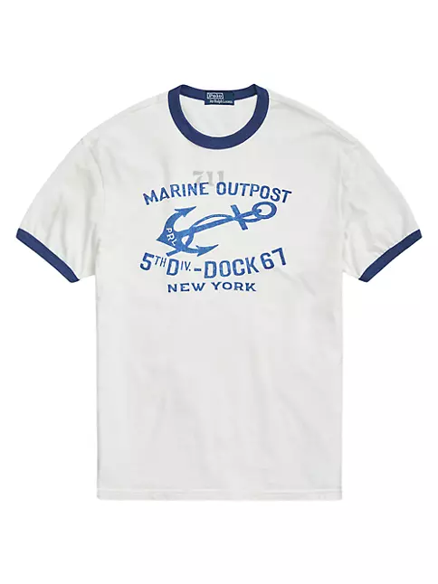 Shop Polo Ralph Lauren Nevis Cotton Jersey T-Shirt | Saks