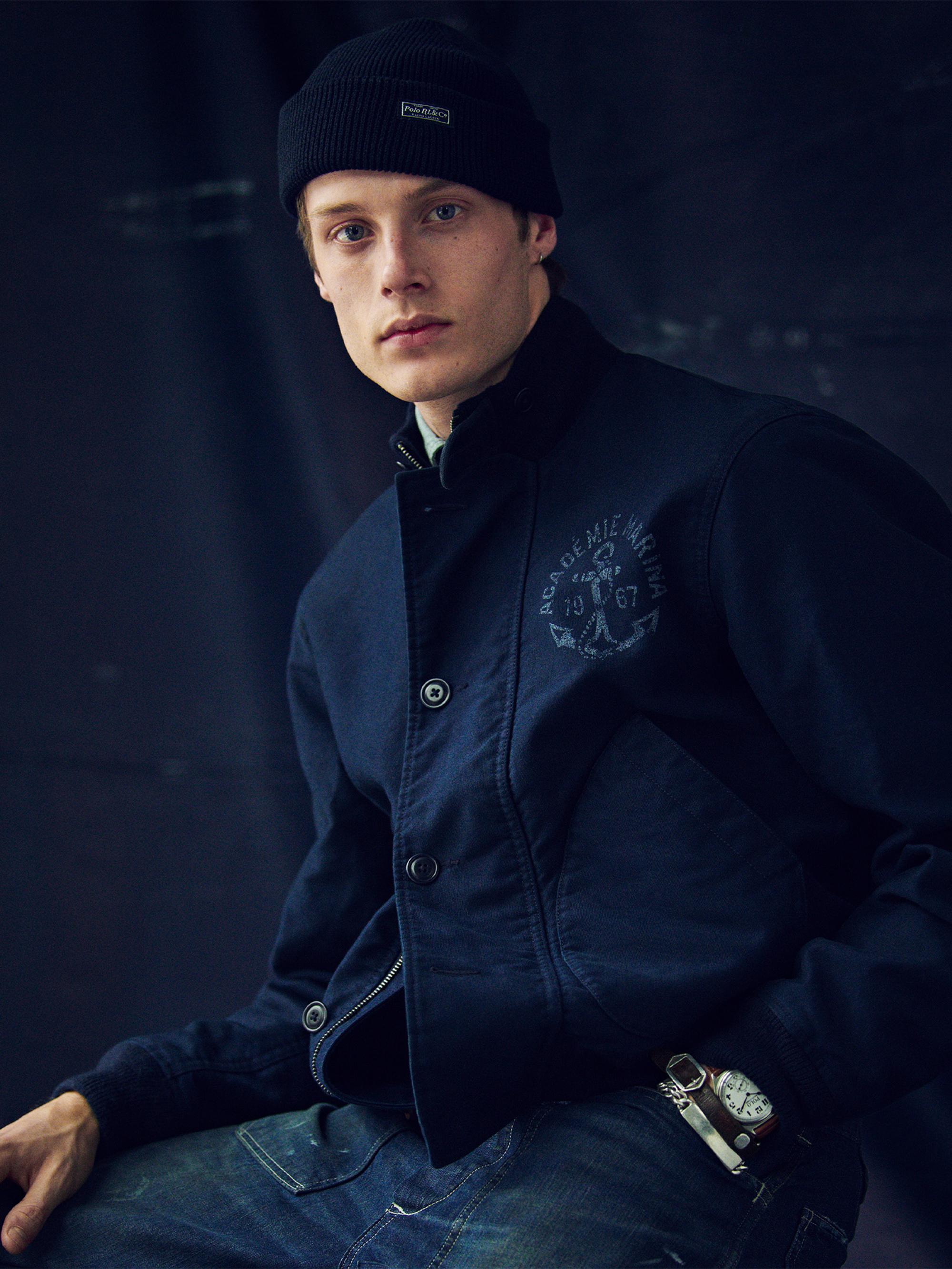 Polo Ralph Lauren Collared Cotton Jacket | Saks Fifth Avenue