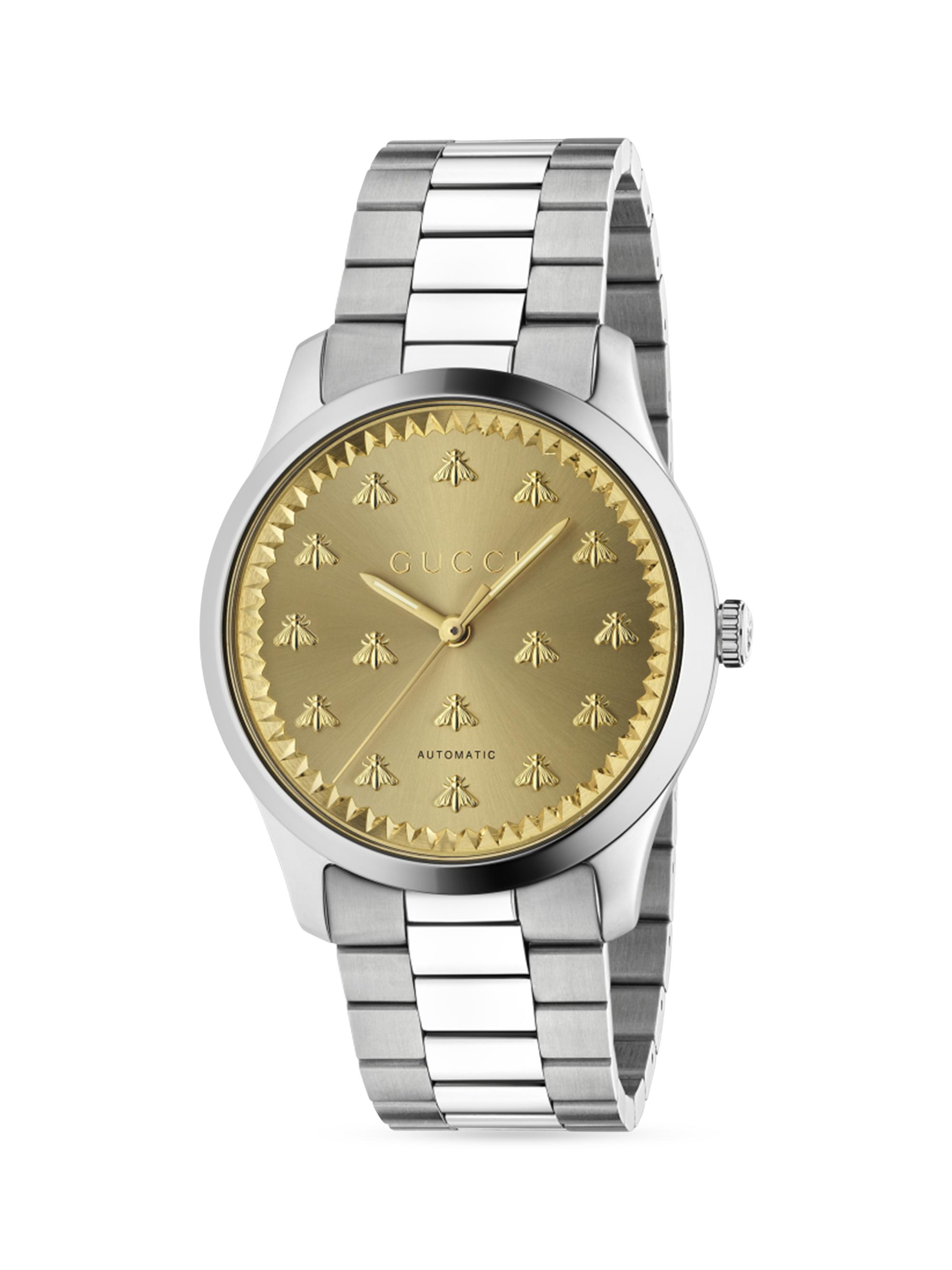 Gucci Men's G-Timeless Multibee Stainless Steel Watch - Gold