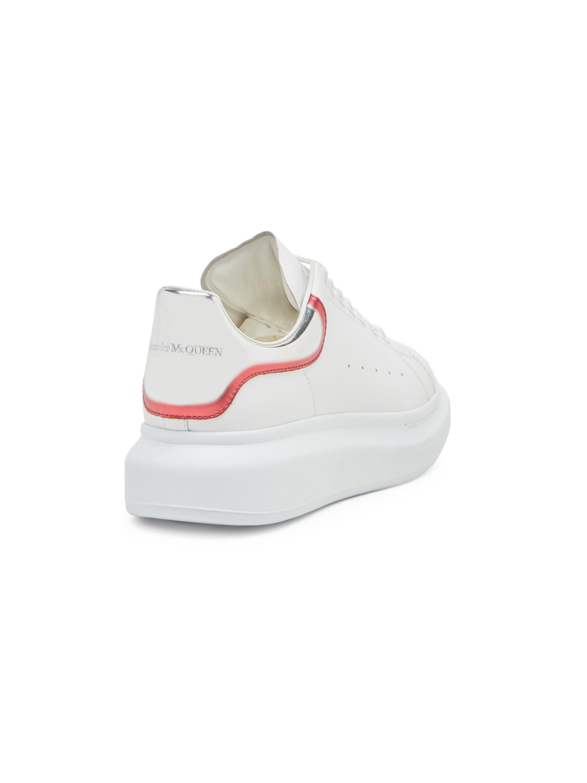 McQueen Leather Low-Top Sneakers | Saks Fifth Avenue