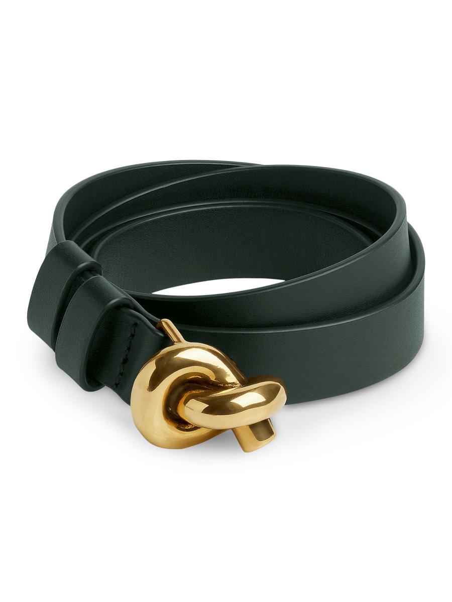 Bottega Veneta Knot Leather Belt | Saks Fifth Avenue