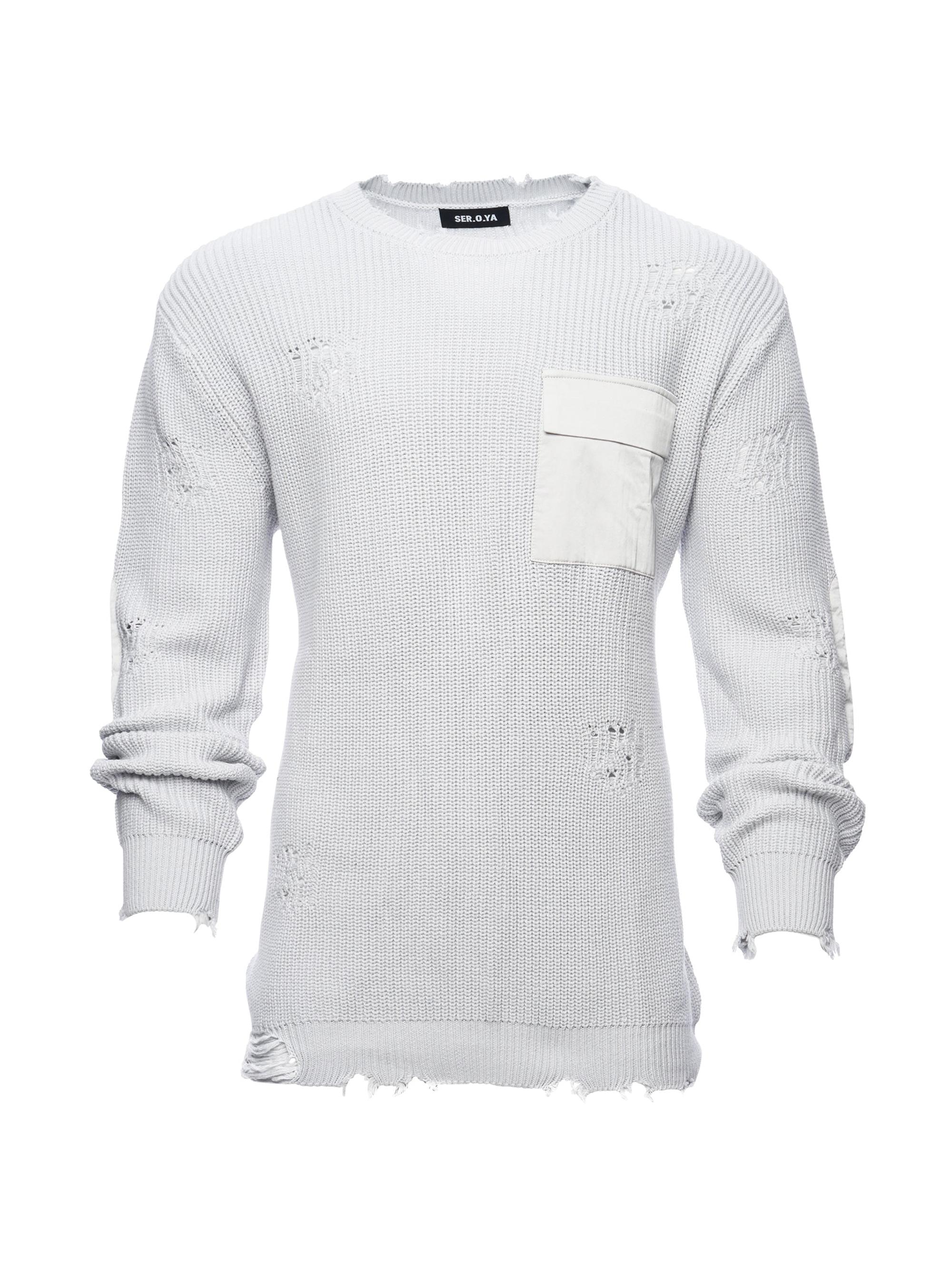 Ser.o.ya Men's Devin Sweater - Grey