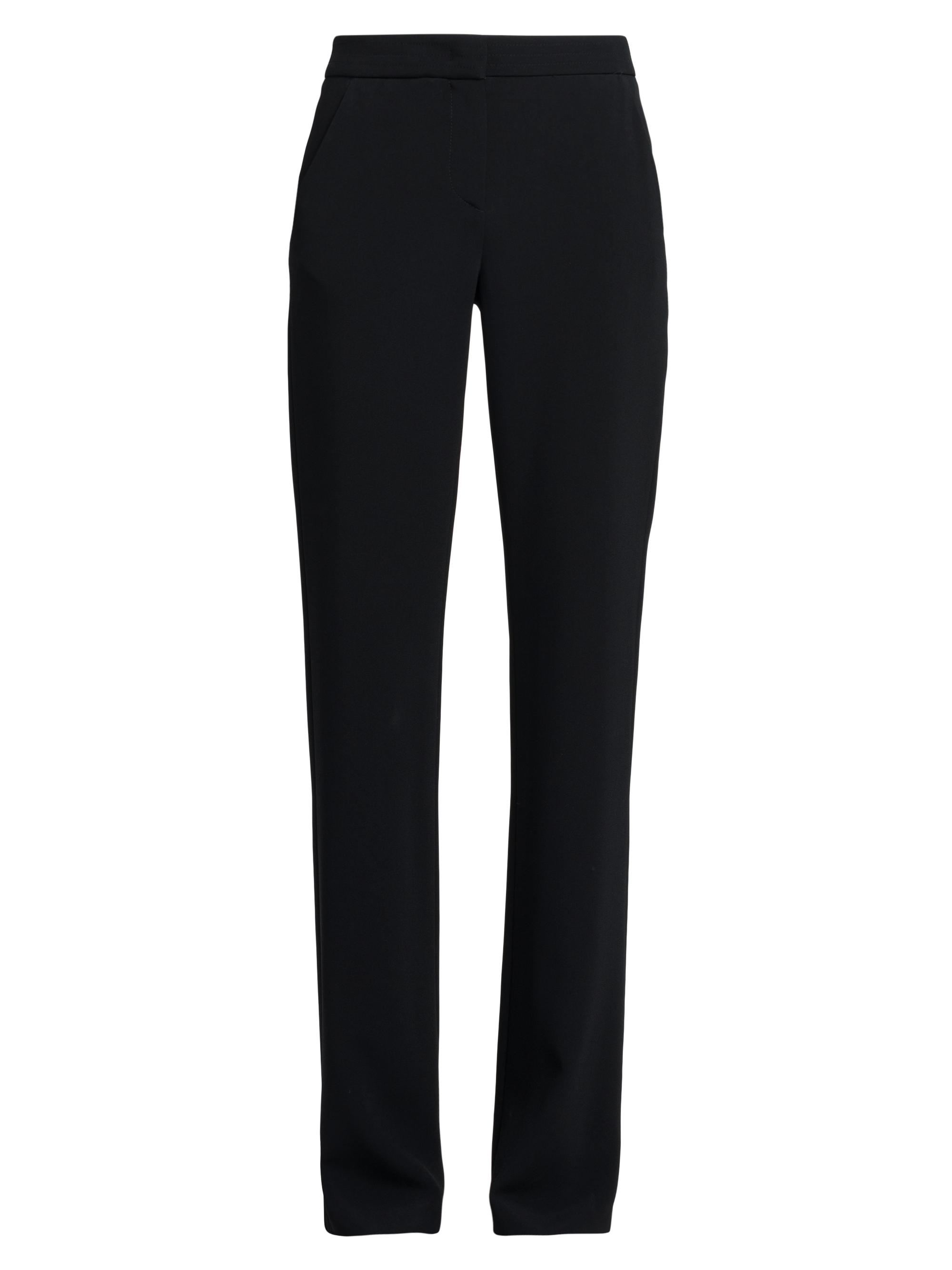 Giorgio Armani Silk Straight-Leg Pants | Saks Fifth Avenue