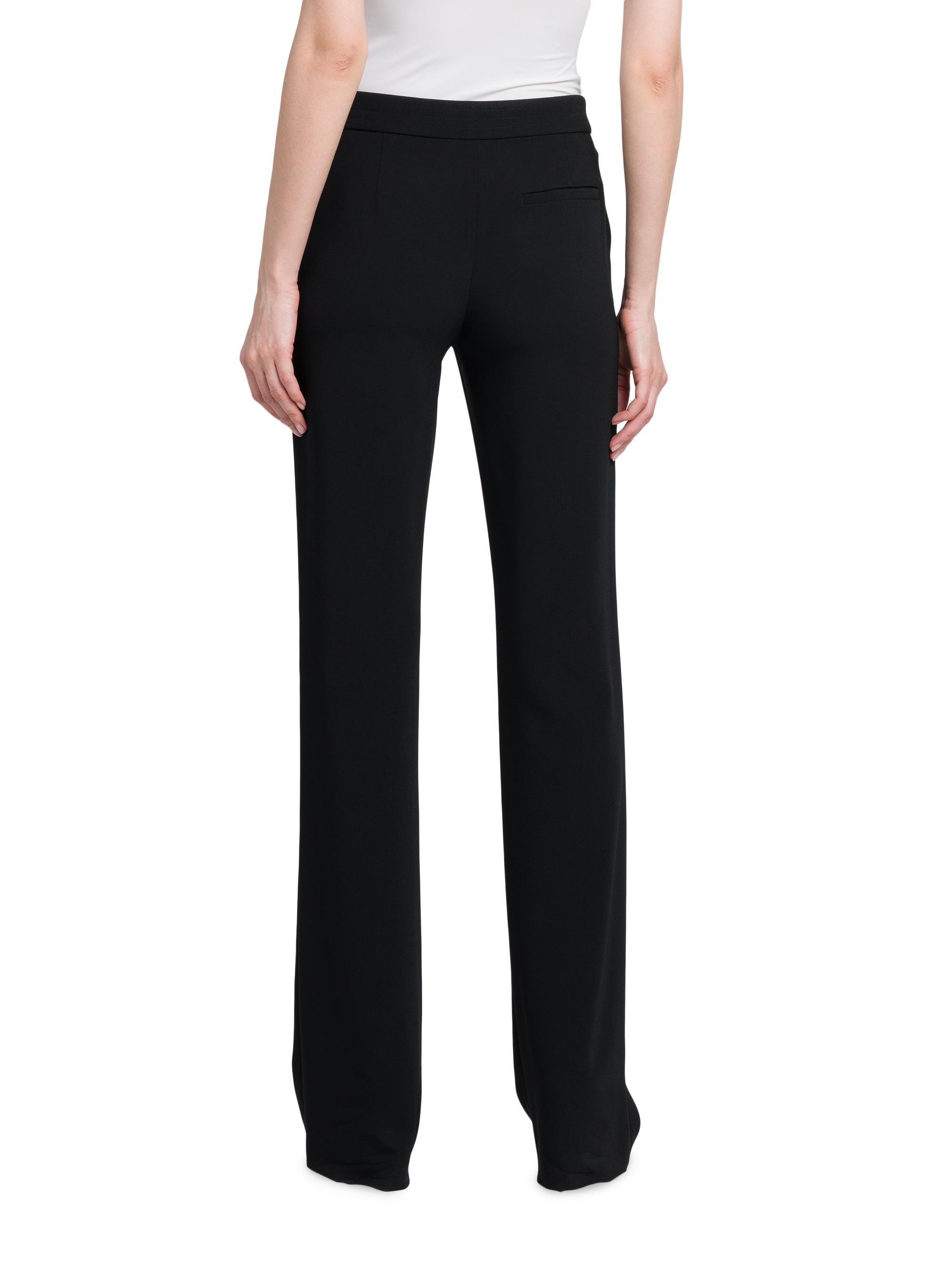 Giorgio Armani Silk Slim-Leg Pants | Saks Fifth Avenue