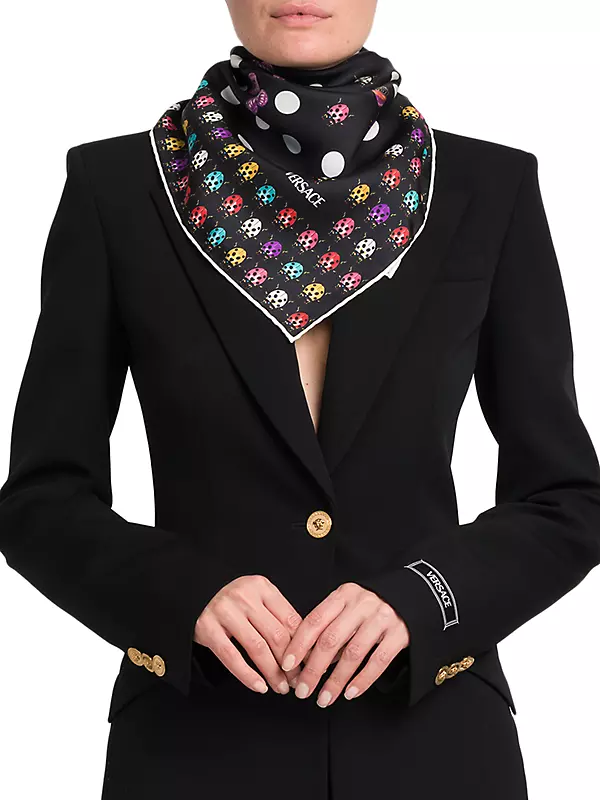 Versace Scarves Are Discounted at Saks Off 5th's Winter Sale
