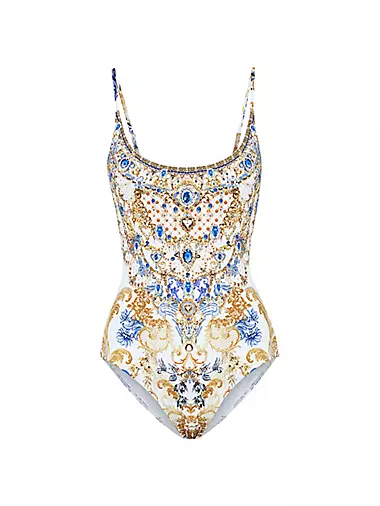 Chanel makes a strong case for wearing a sequined swimsuit to your