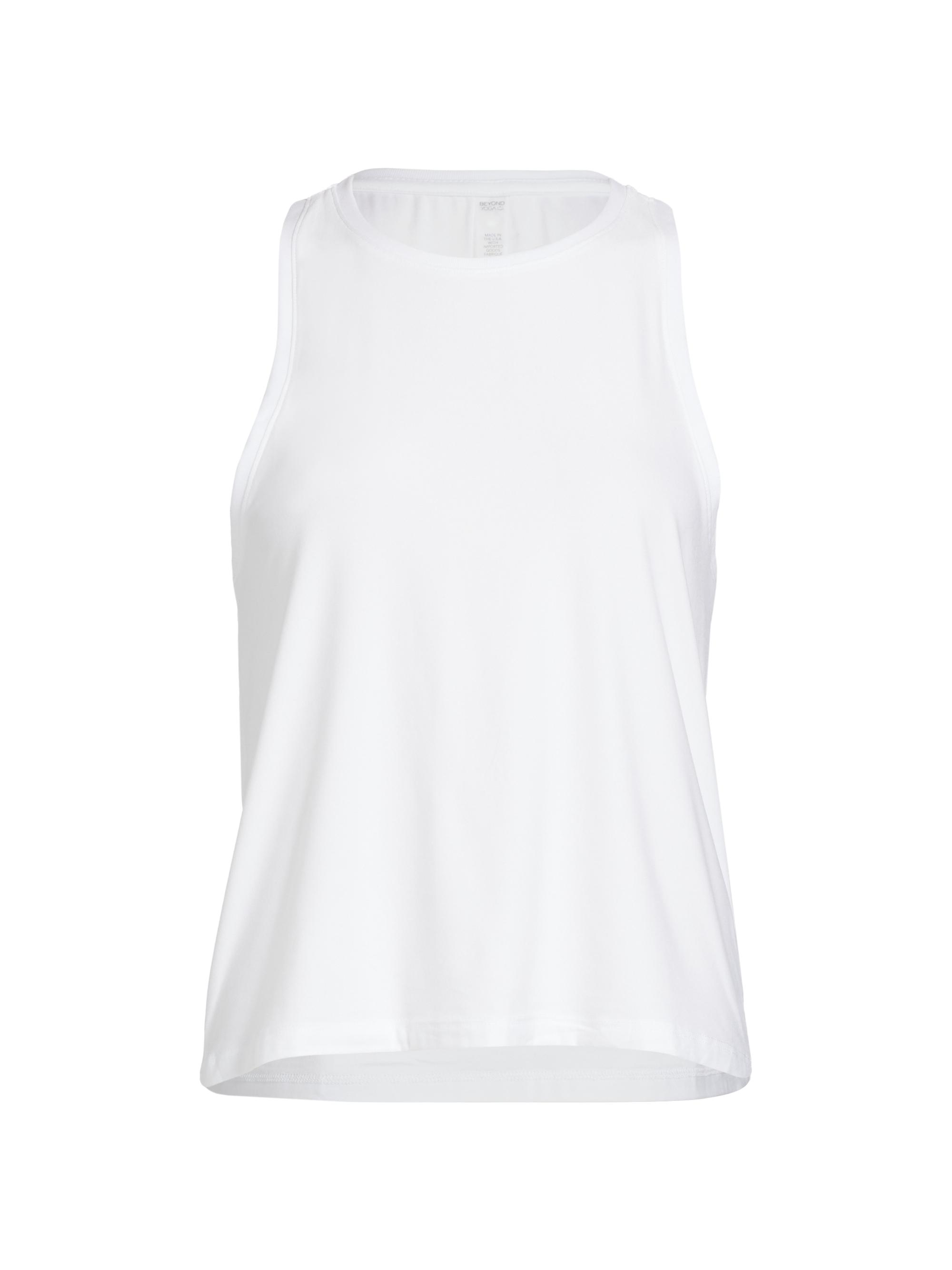 Beyond Yoga Women's Featherweight Rebalance Tank - Cloud White