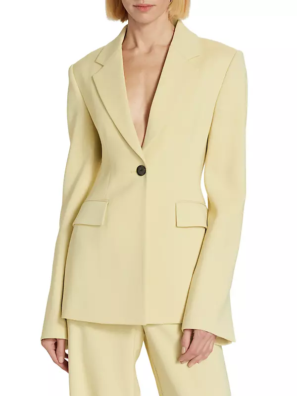 Tailored Single-Breasted Jacket