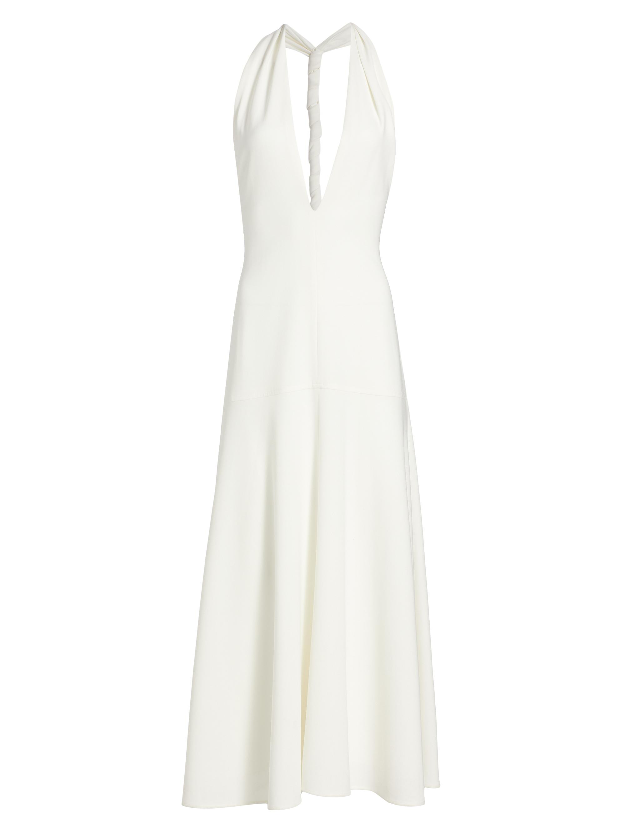 Proenza Schouler Women's Twisted Back Maxi Dress - White
