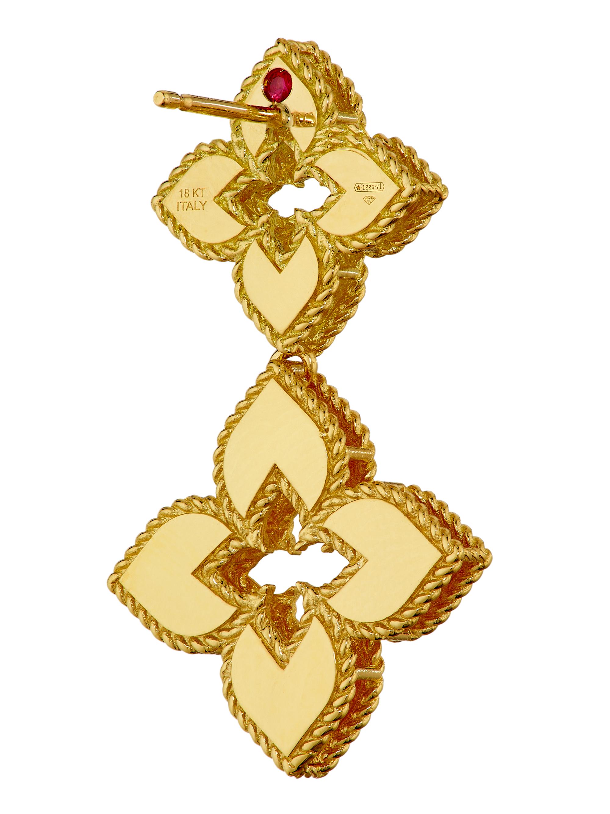 Roberto Coin Venetian Princess 18K Yellow Gold & 0.17 TCW