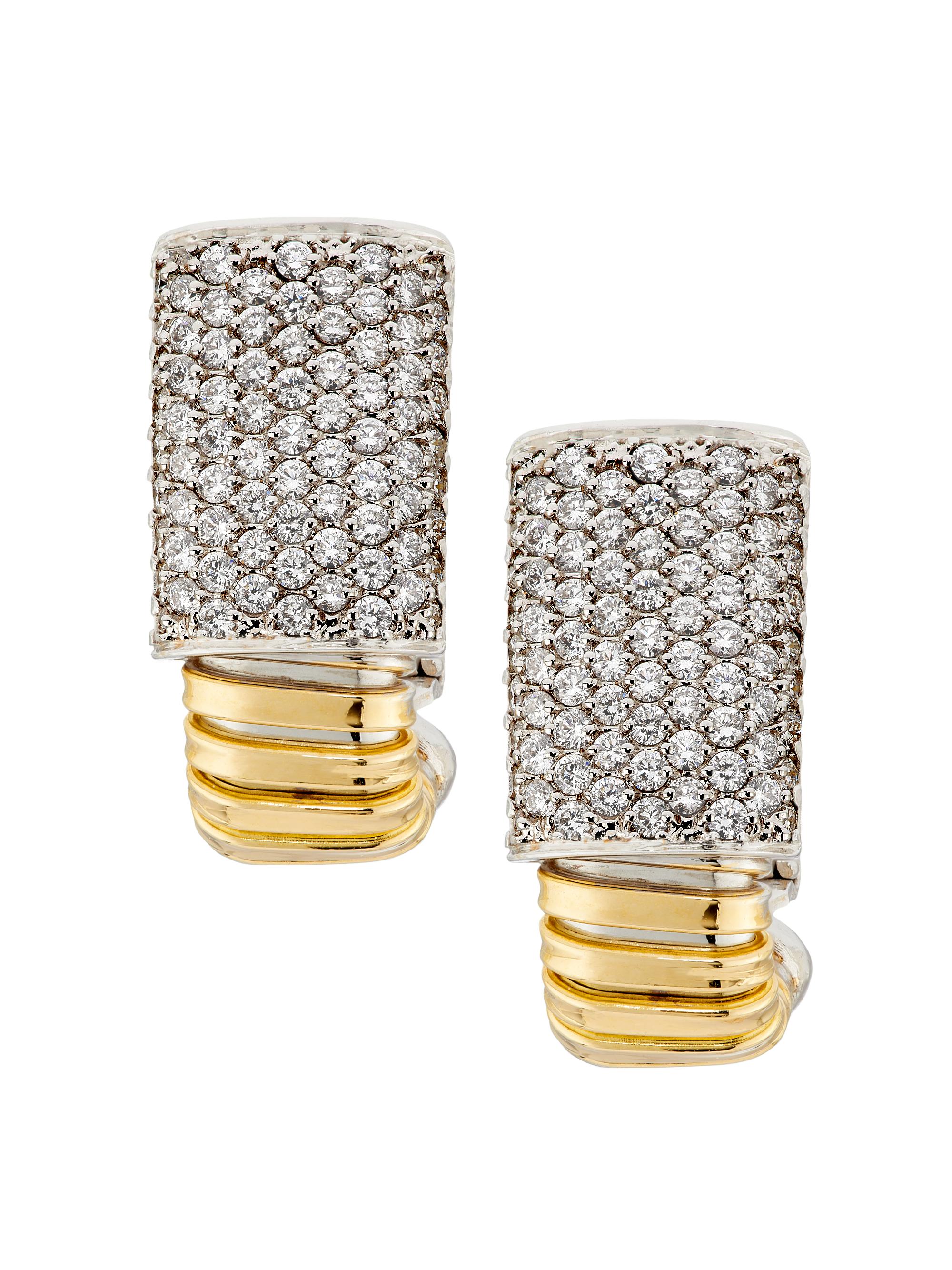 Alberto Milani Women's Via Mercanti 18K Yellow Gold & 1.07 TCW Diamond Earrings - Gold