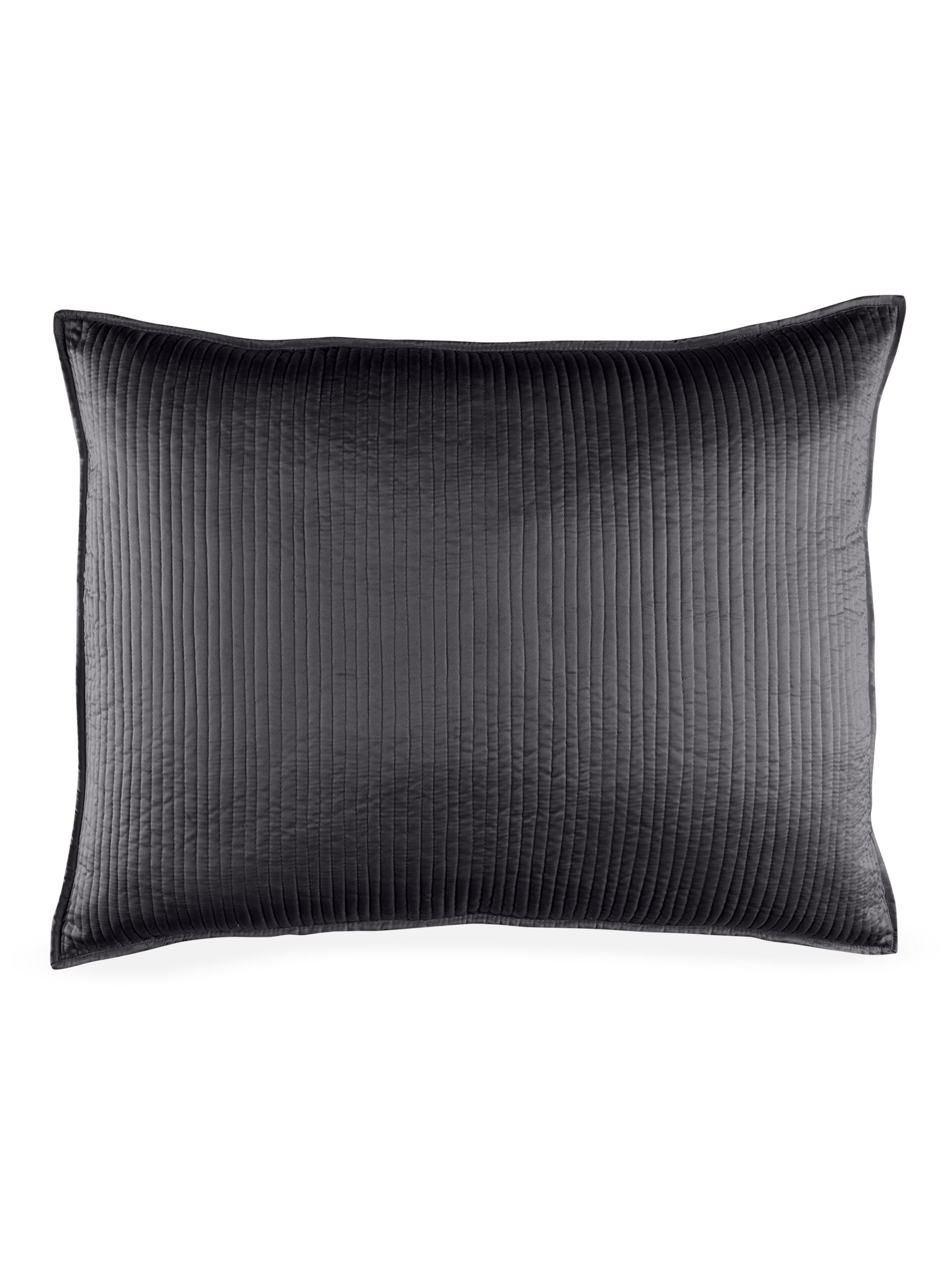 Lili Alessandra Retro Quilted Pillow - Black Standard