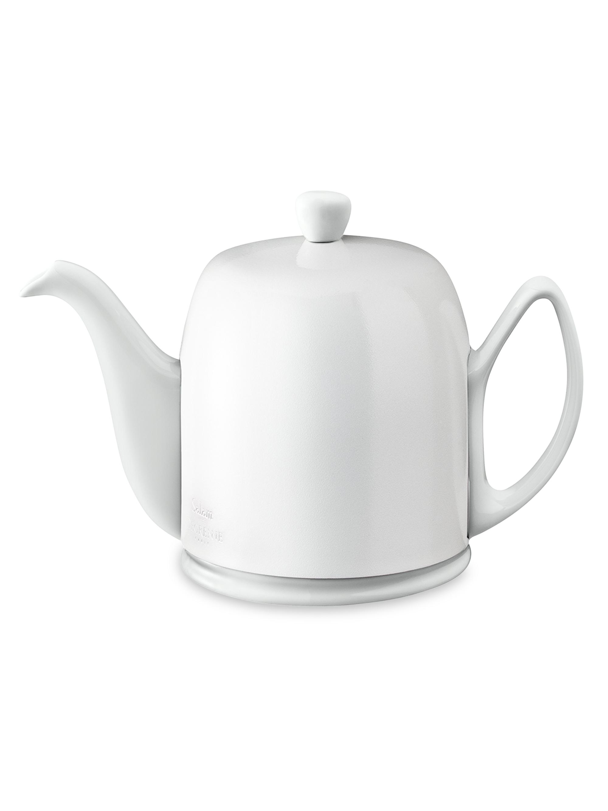 Degrenne Paris Salam Monochrome Teapot - White