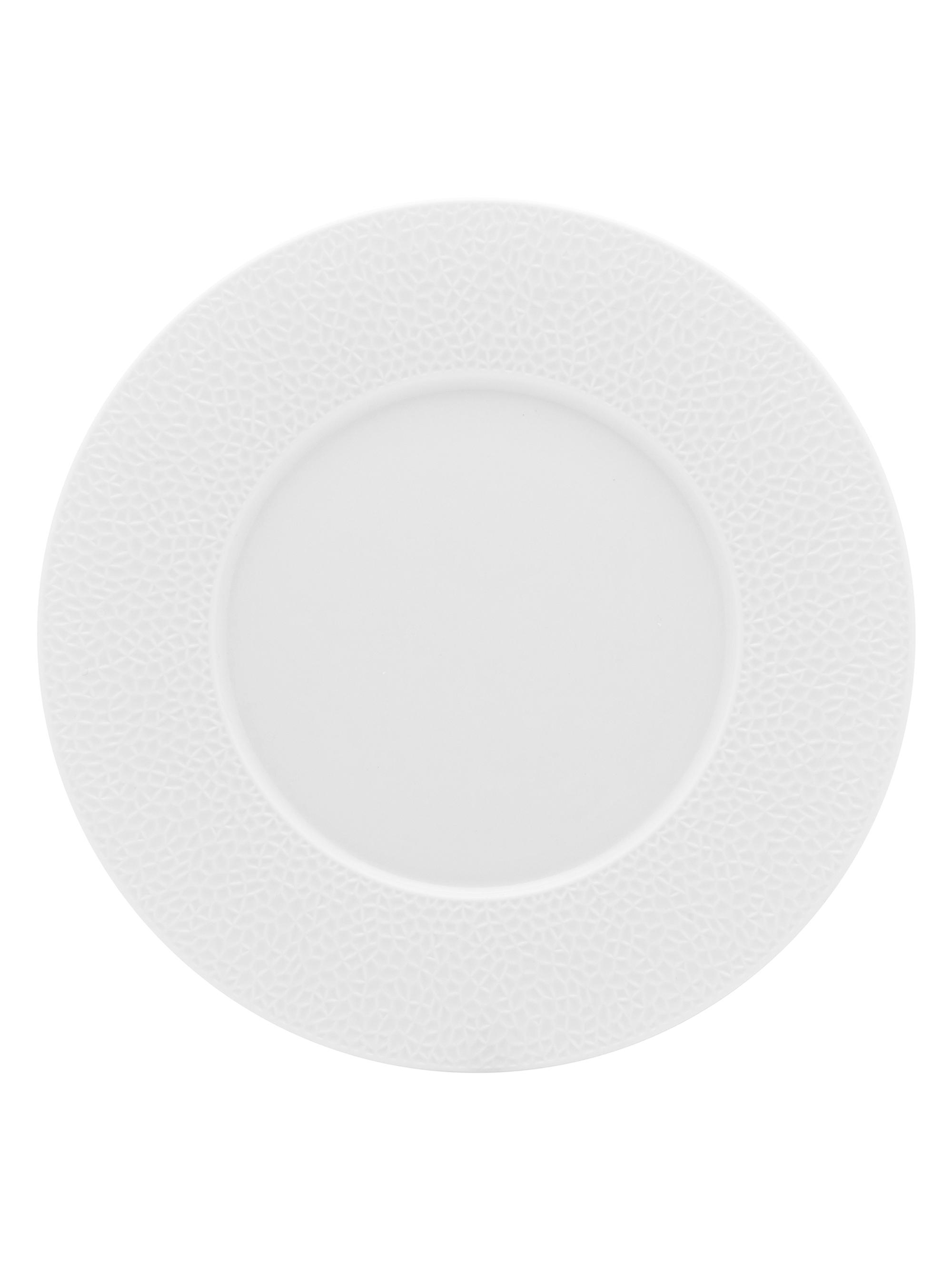 Degrenne Paris L Fragment 4-Piece Dessert Plates Set - White
