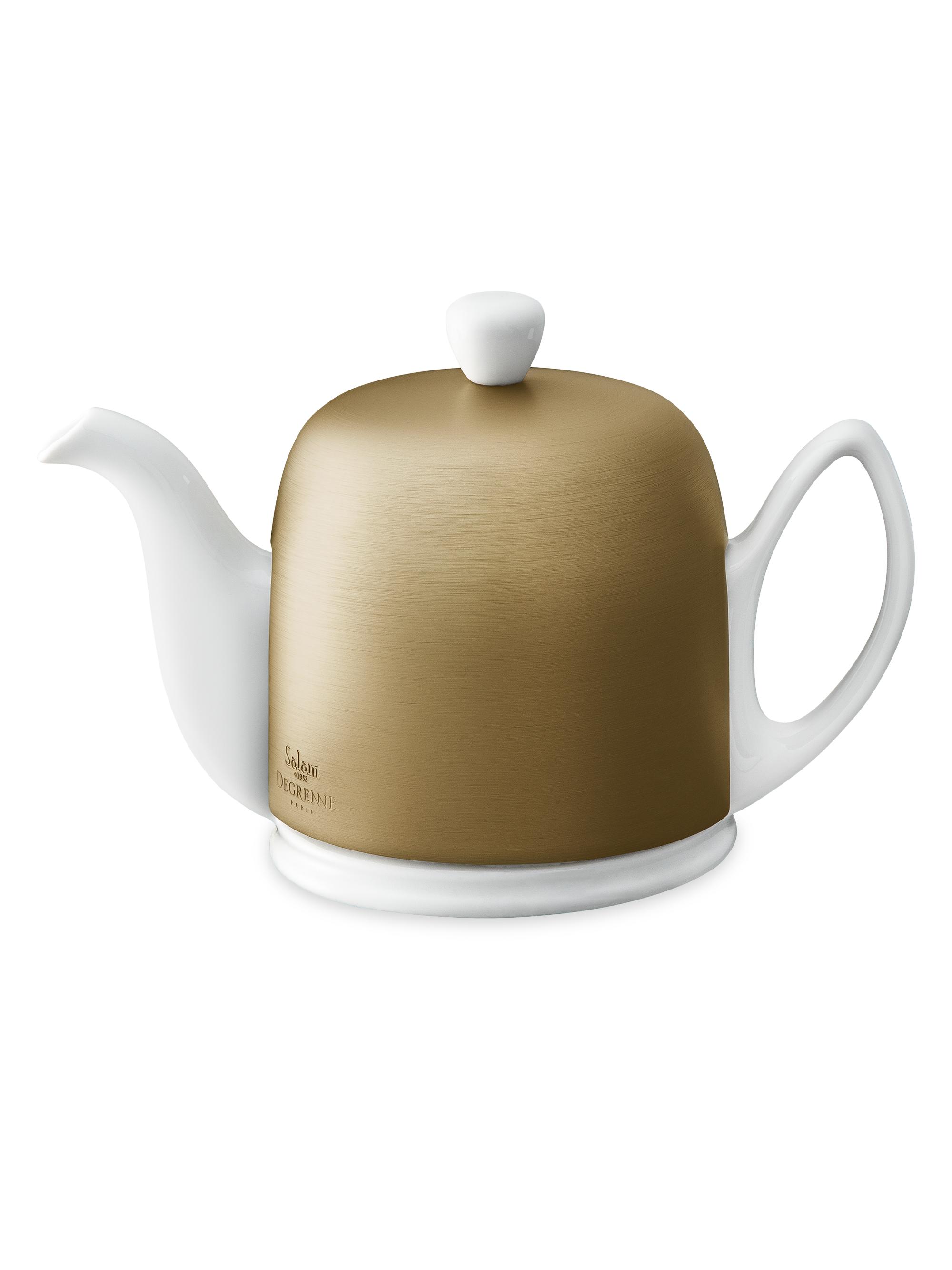 Degrenne Paris Salam Teapot - White Bronze
