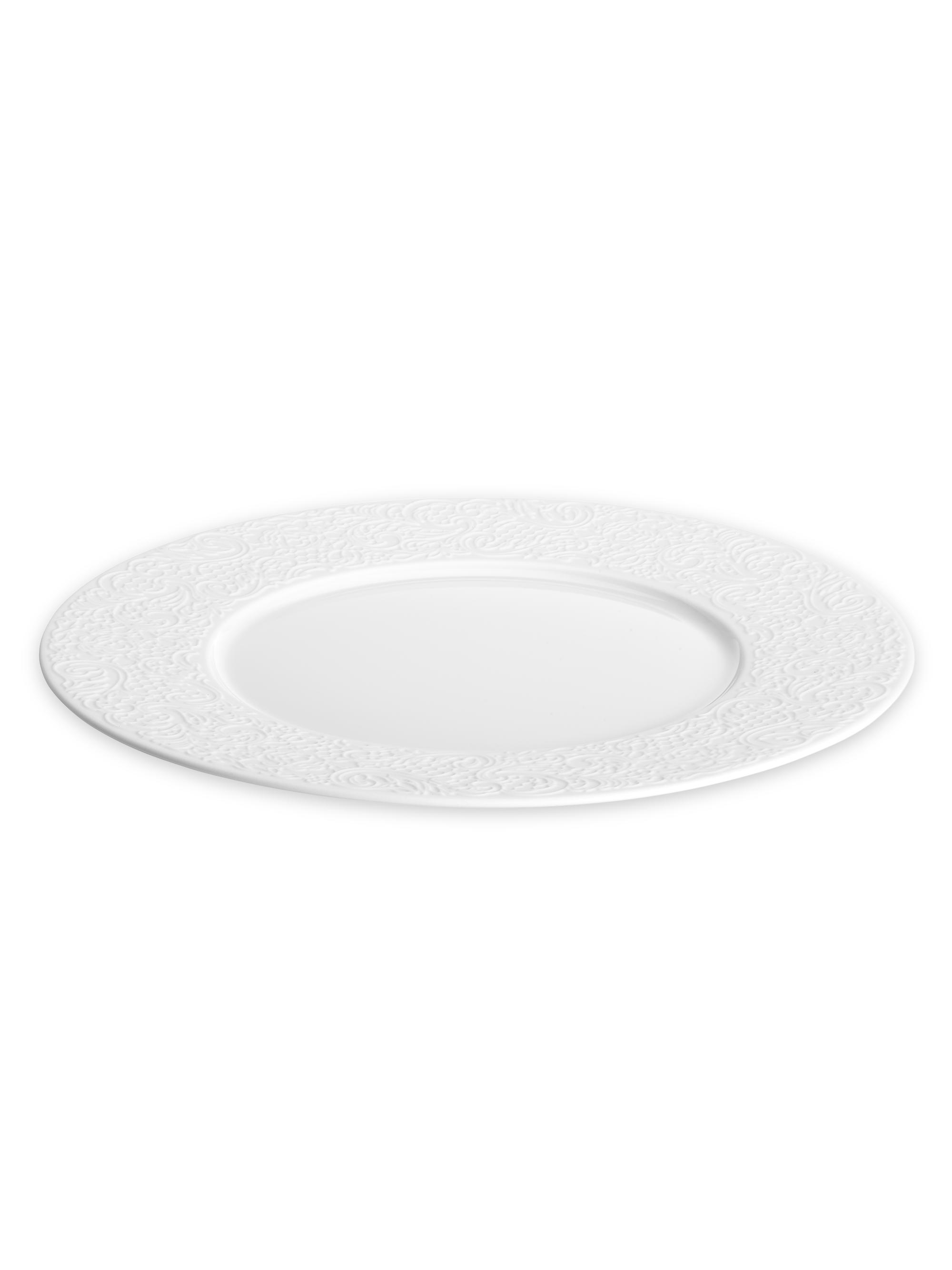 Degrenne Paris L Couture 4-Piece Dessert Plates Set - White