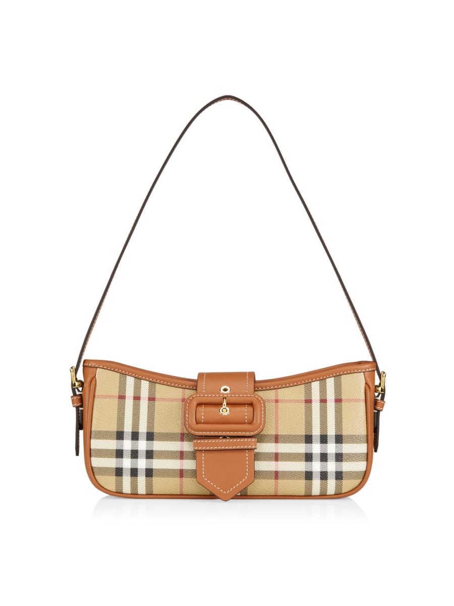 ショルダーバッグ・ポシェット BURBERRY EMBROIDERED CANVAS CROSSBRED BAG Burberry Embroidered Canvas Crossbred Bag | italist, ALWAYS