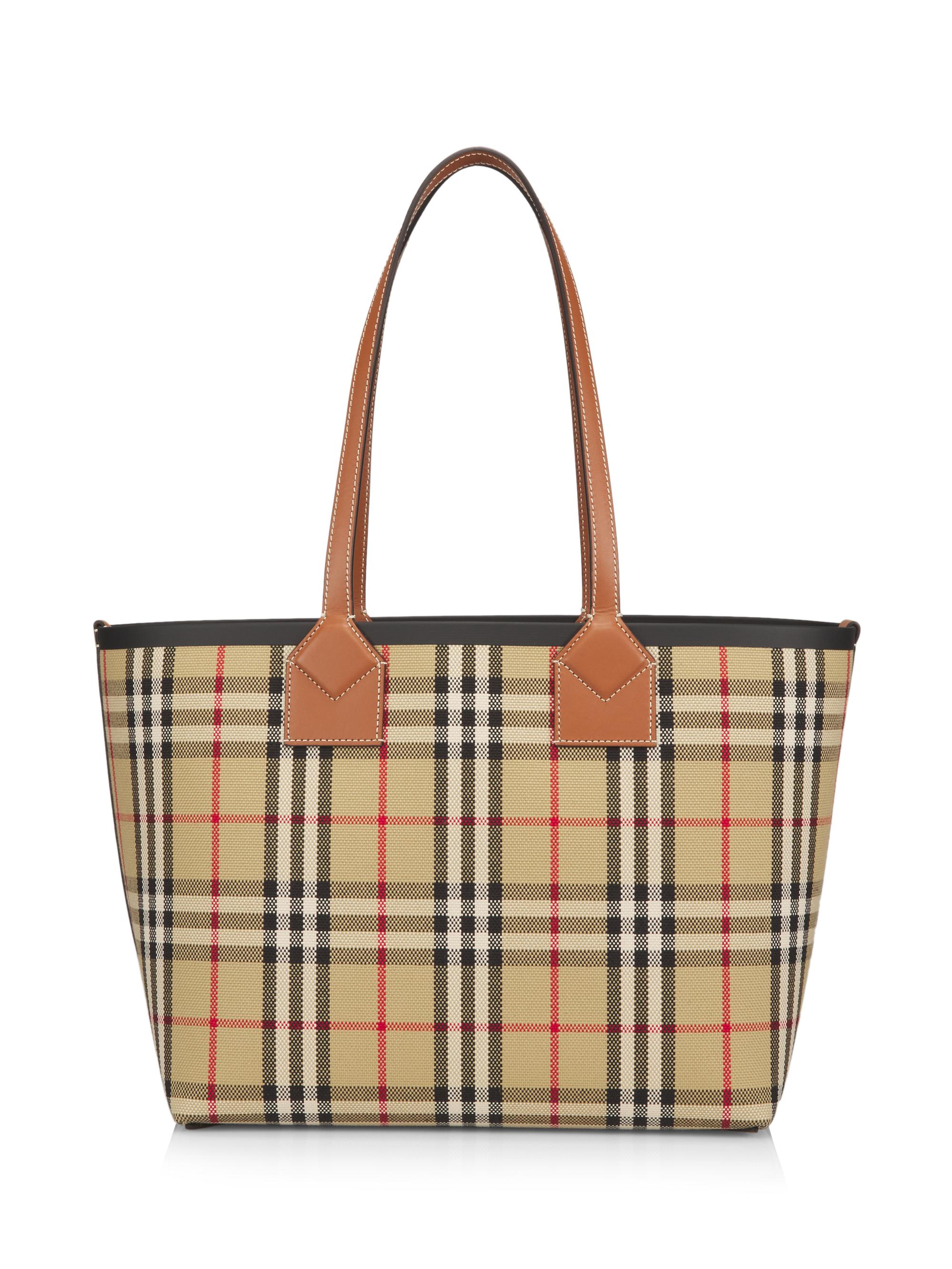 Burberry バーバリー　small pocket tote bag Burberry Mini Pocket Tote Bag | Brown | FARFETCH