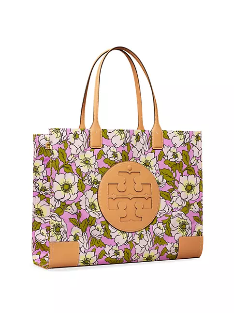 Tory Burch Pink Porcelain Floral Ella Satin Tote | Best Price and Reviews |  Zulily