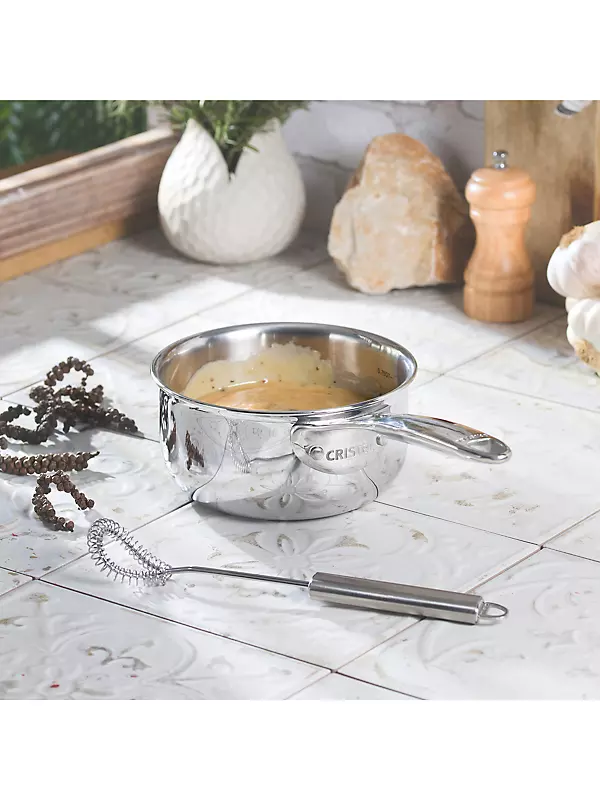 Castel'Pro® Fixed handle 0.9 Qt Saucepan Cooking Set – CRISTEL USA