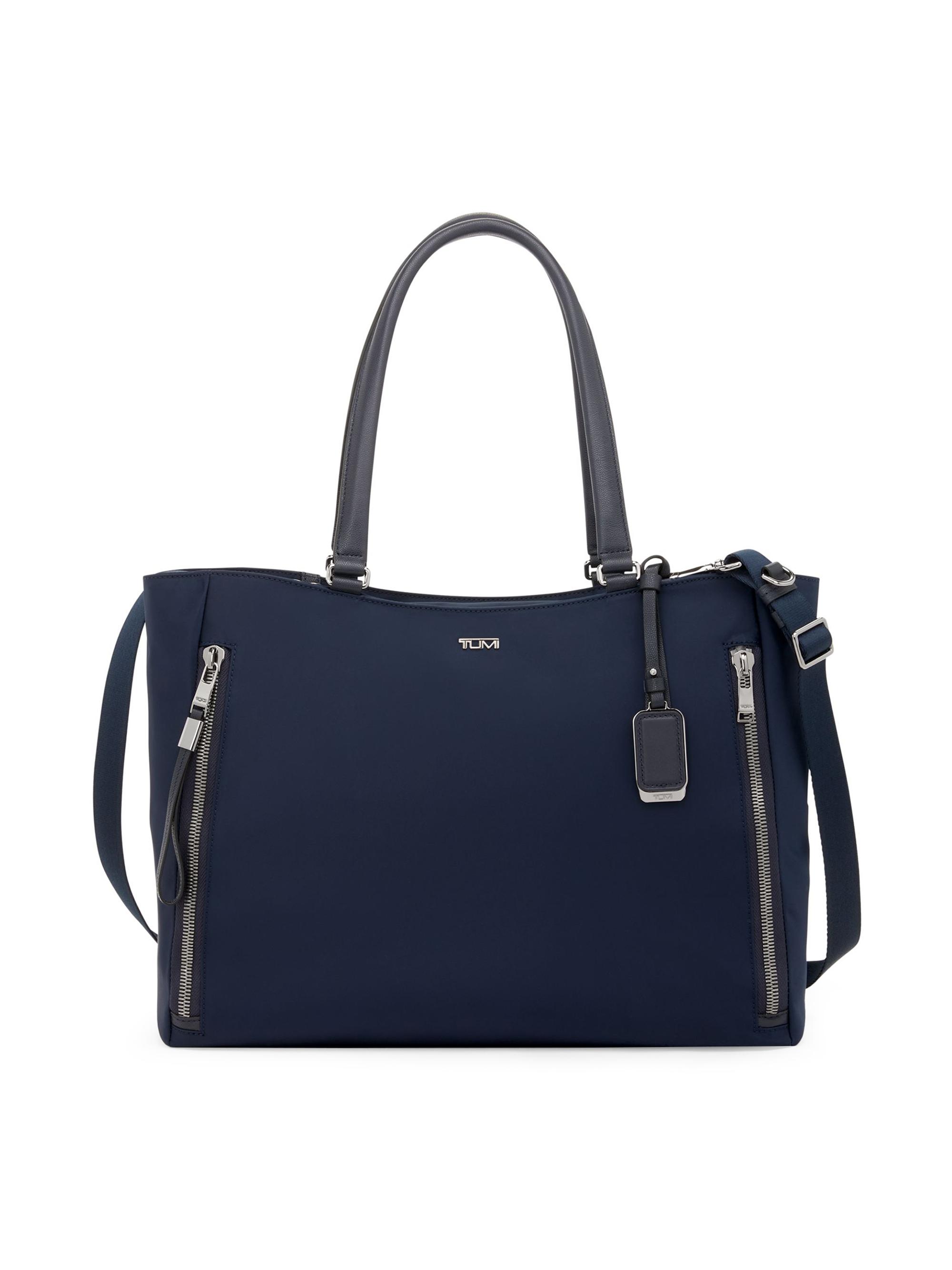 TUMI Men's Voyageur Valetta  Tote - Indigo