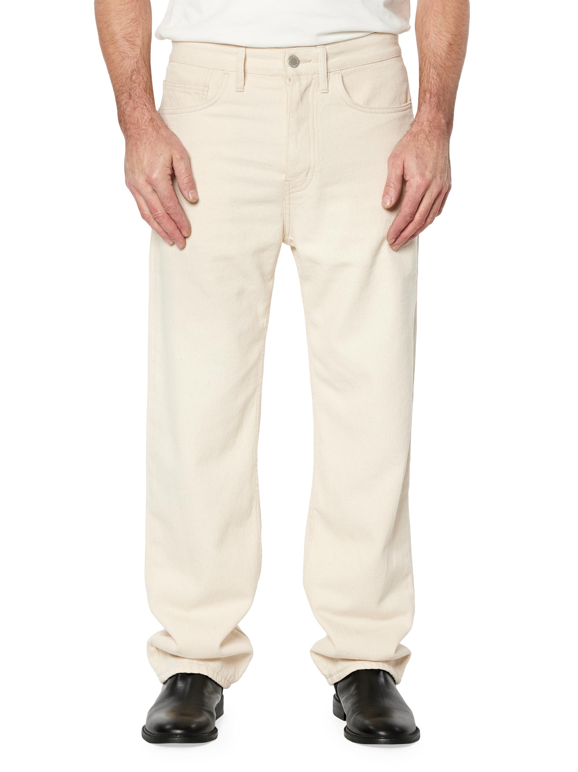 HNST Men's Noos Relaxed-Fit Jeans - Ecru