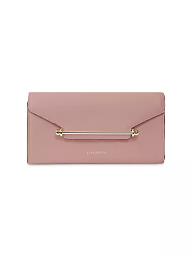 Leather crossbody bag Strathberry Pink in Leather - 32972224