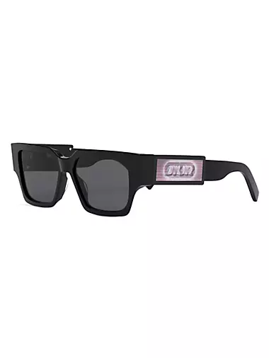 LOUIS VUITTON LV Moon Square Sunglasses Light Pink Acetate & Metal. Size W