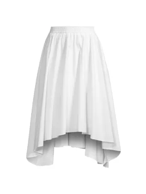 Givenchy Kids asymmetric pleated skirt - Grey