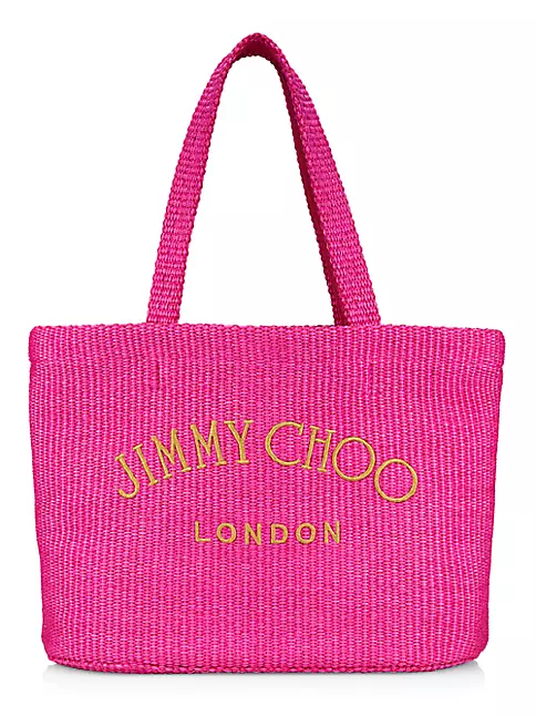 Jimmy Choo Raffia Beach Tote Bag