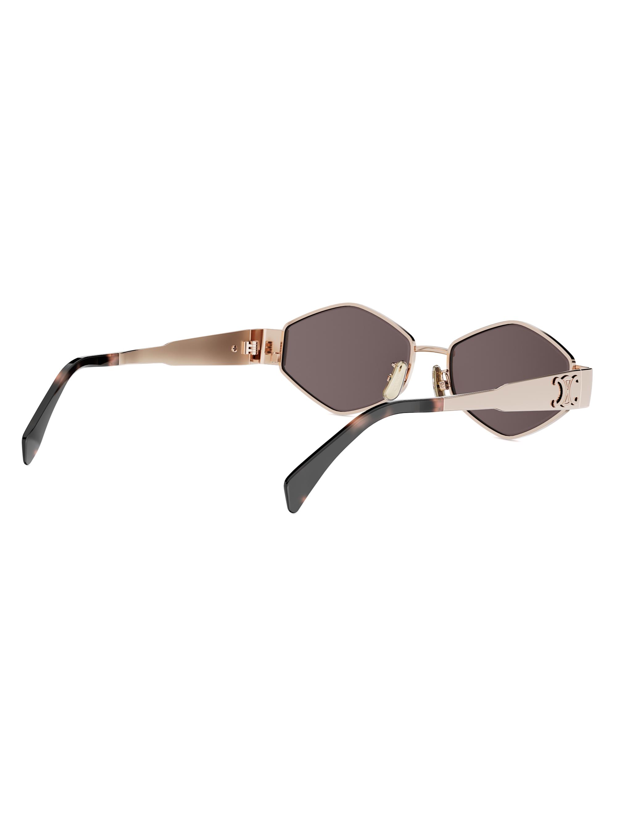 CELINE Triomphe 54MM Metal Sunglasses | Saks Fifth Avenue