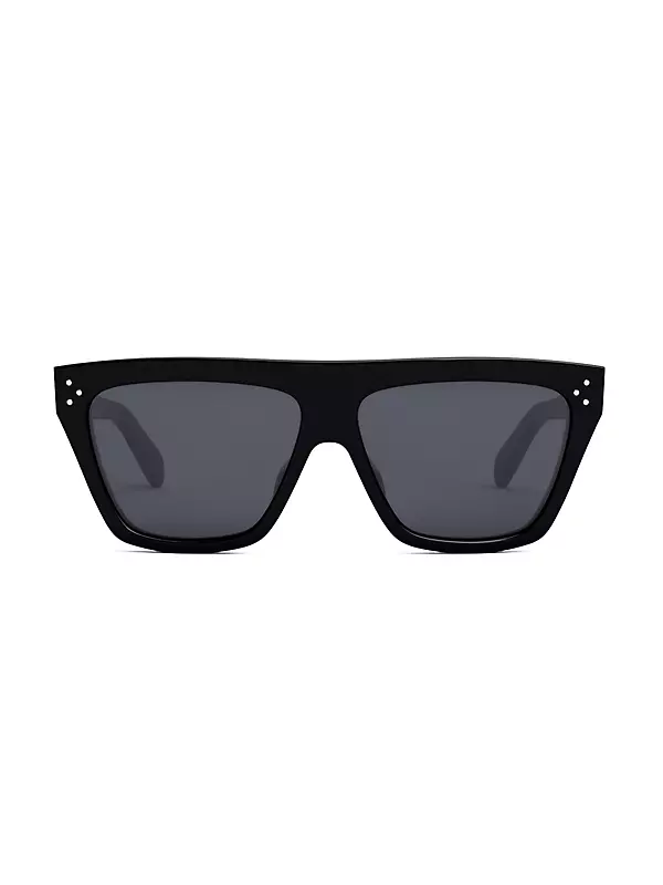 Bold 3 Dots Shield Sunglasses