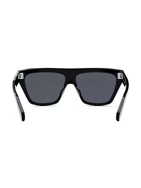 Bold 3 Dots Shield Sunglasses