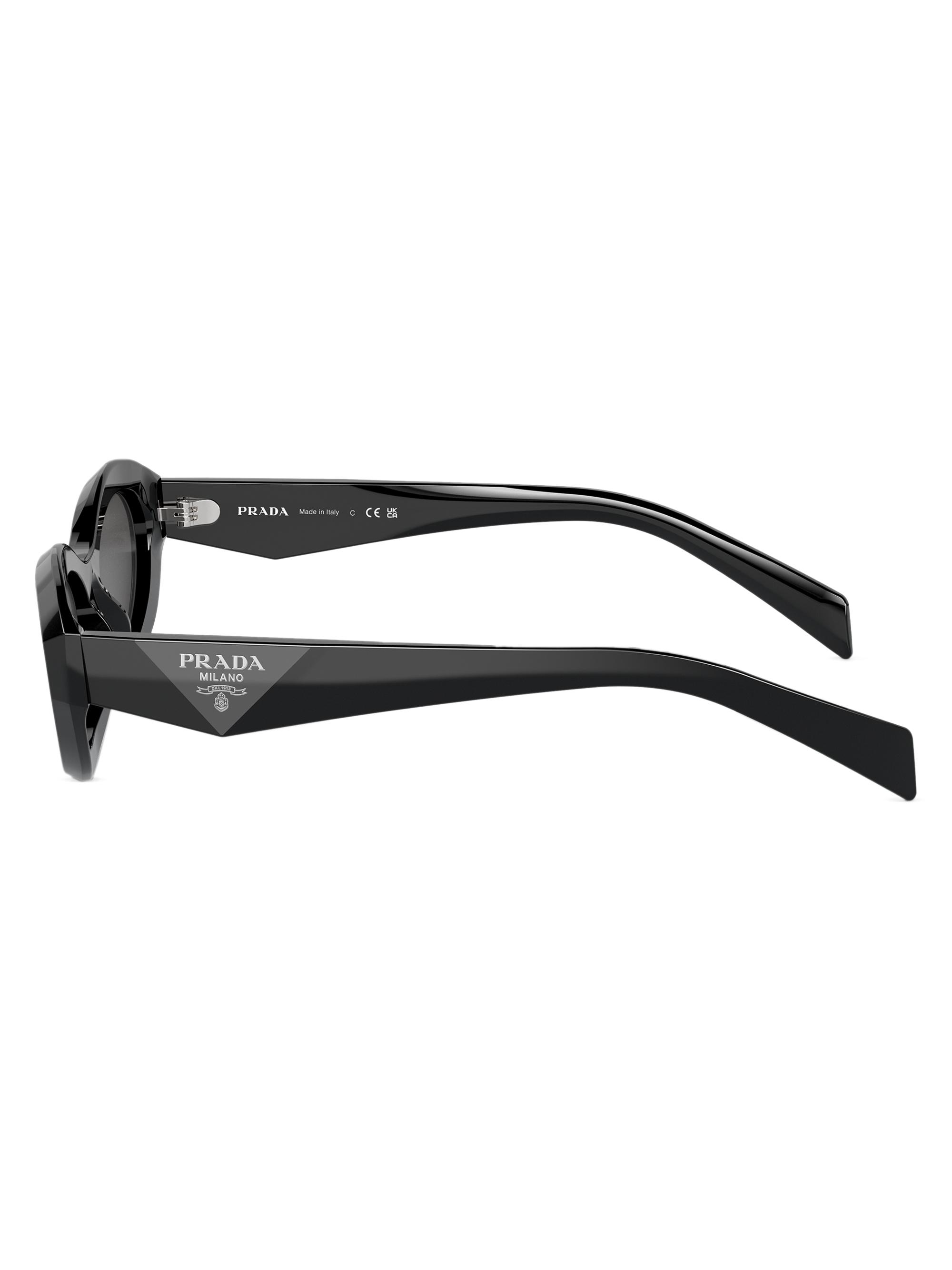 Prada 53MM Geometric Sunglasses | Saks Fifth Avenue