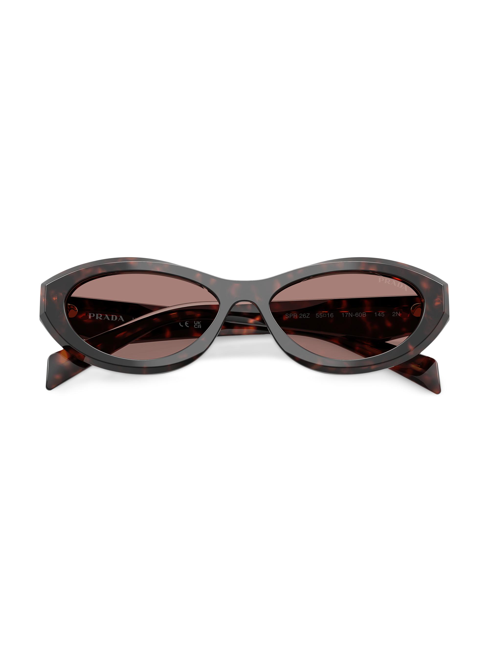 Prada 53MM Geometric Sunglasses | Saks Fifth Avenue
