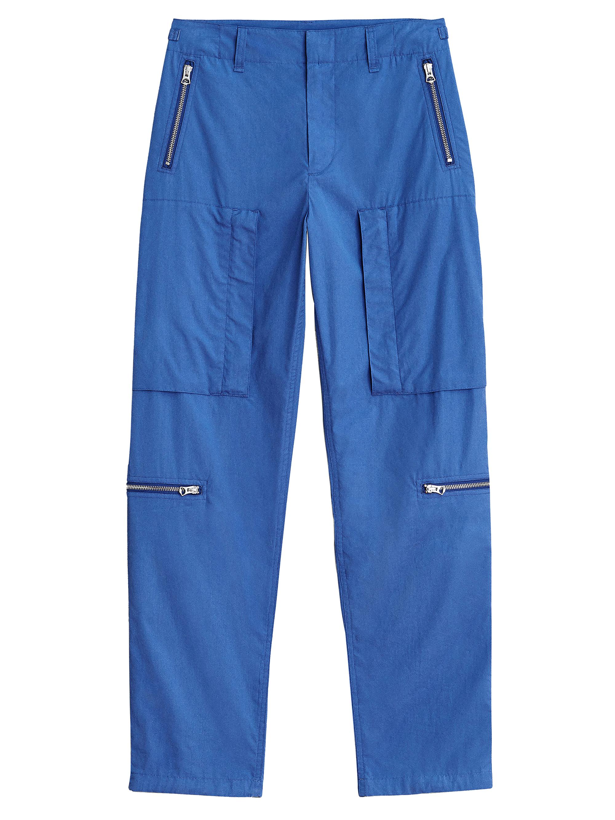 rag & bone Women's Kai Flight Poplin Cargo Pants - Bright Blue