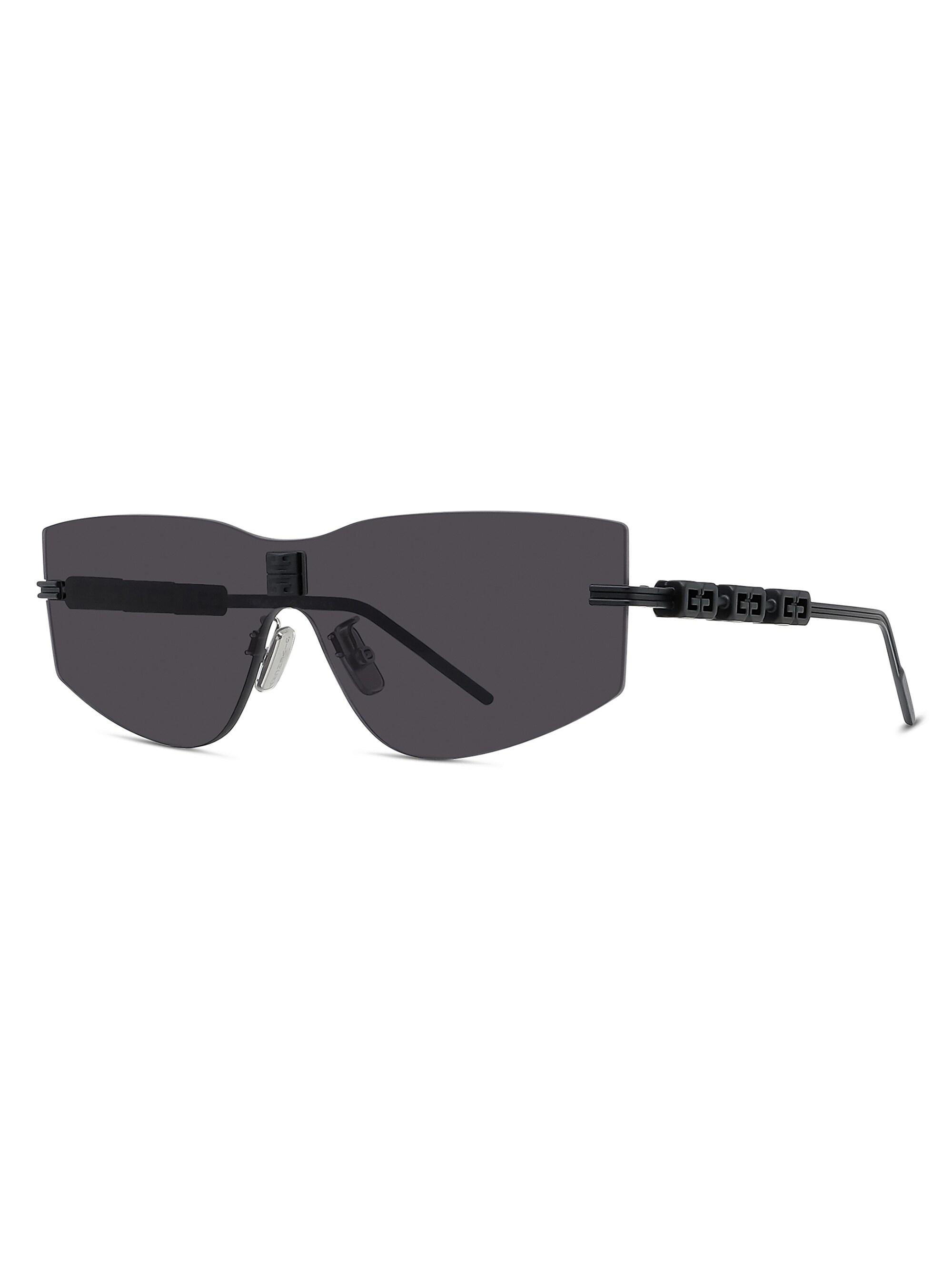 Givenchy Men's 4GEM Mask Sunglasses - Matte Black Smoke