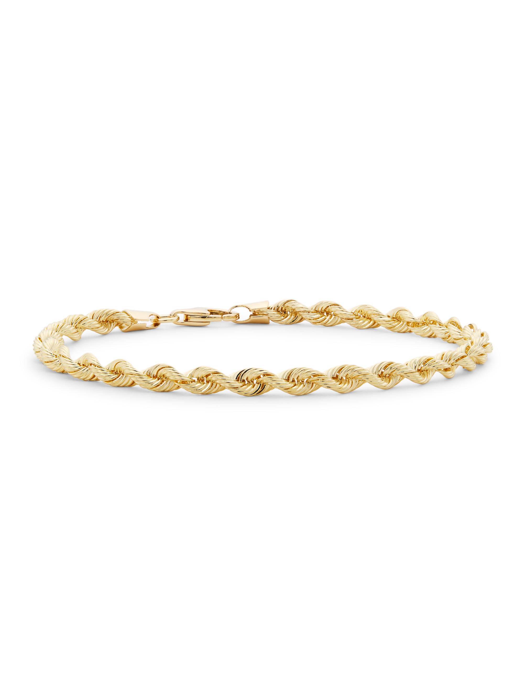 Saks Fifth Avenue Collection Women's 14K Yellow Gold Rope Chain Bracelet - Gold