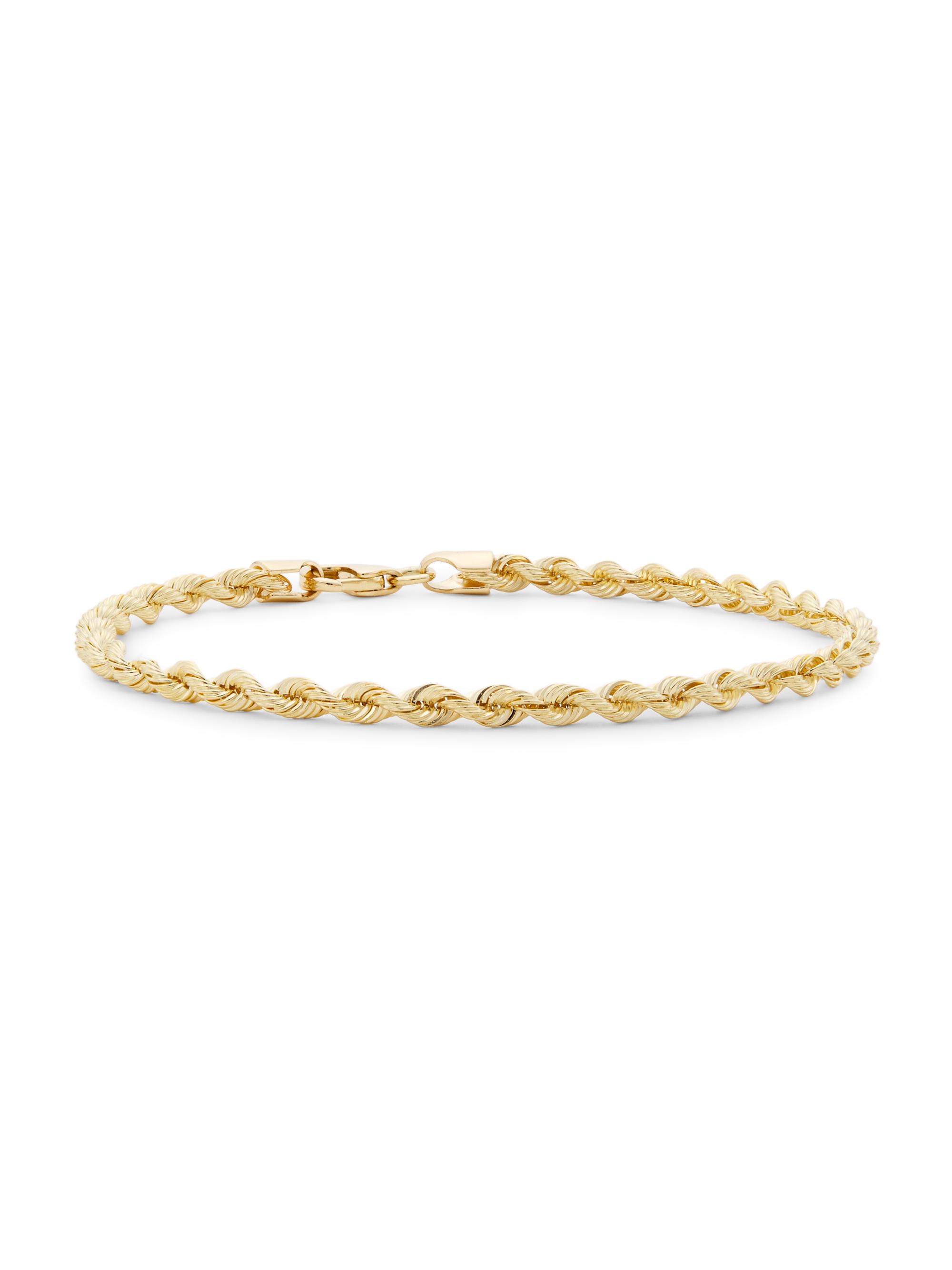 Saks Fifth Avenue Collection Women's 14K Yellow Gold Rope Chain Bracelet - Gold