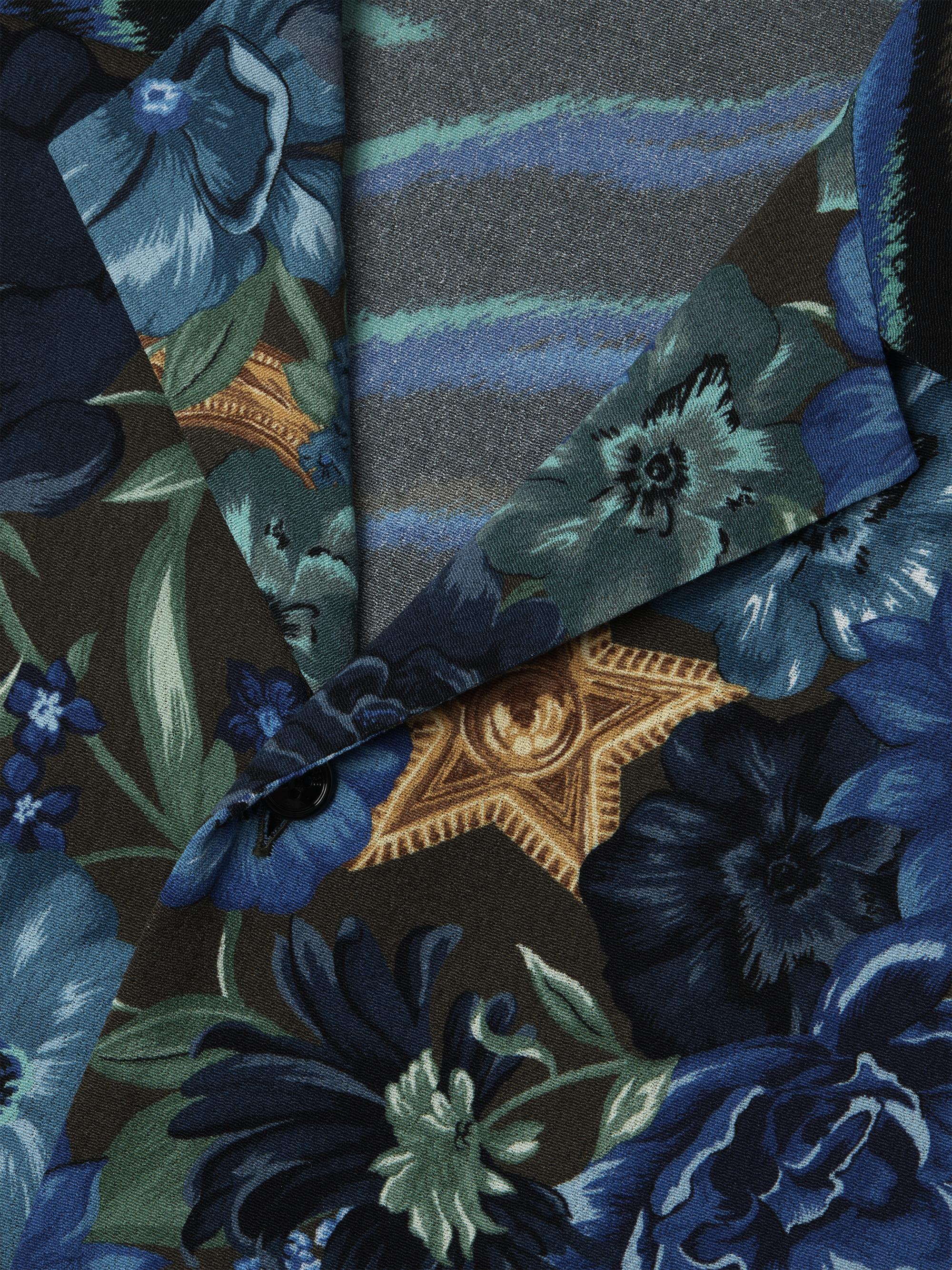 Versace Tiger & Wildflower Camp Shirt | Saks Fifth Avenue