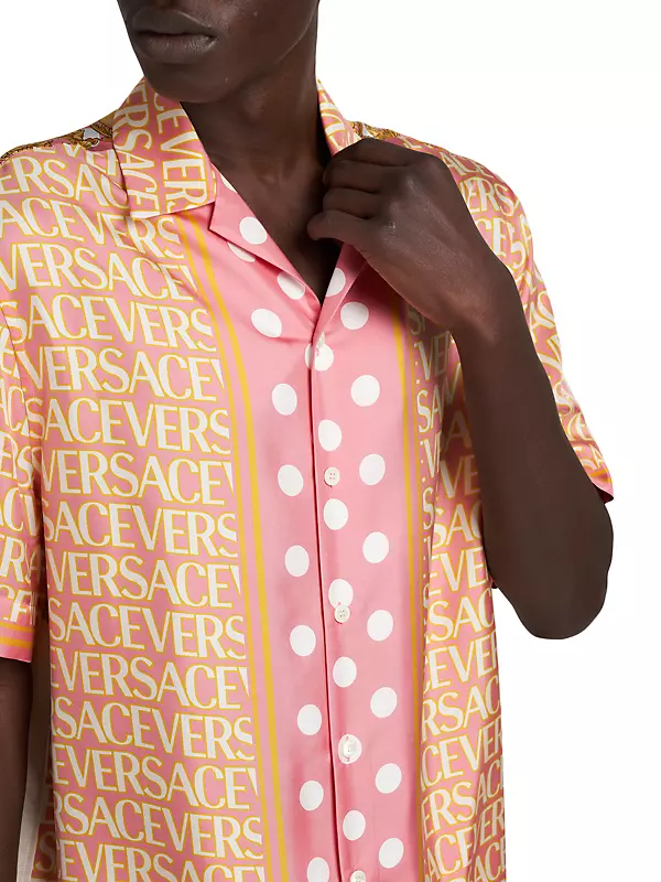 Women's Bags  Saint Laurent baroque jacquard pajama shirt jacket